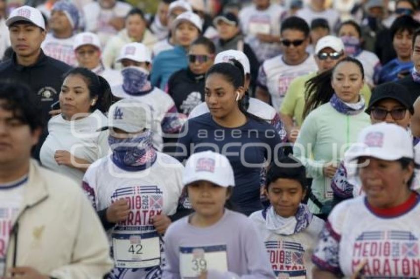 SAN ANDRÉS CHOLULA . MEDIO MARATÓN
