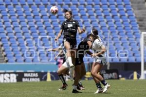 FÚTBOL FEMENIL . CLUB PUEBLA VS SANTOS 
