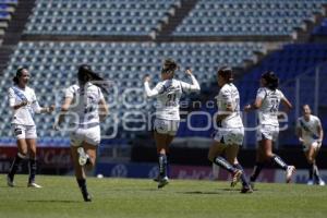 FÚTBOL FEMENIL . CLUB PUEBLA VS SANTOS 