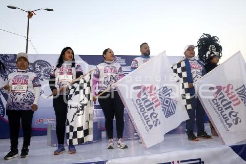 SAN ANDRÉS CHOLULA . MEDIO MARATÓN
