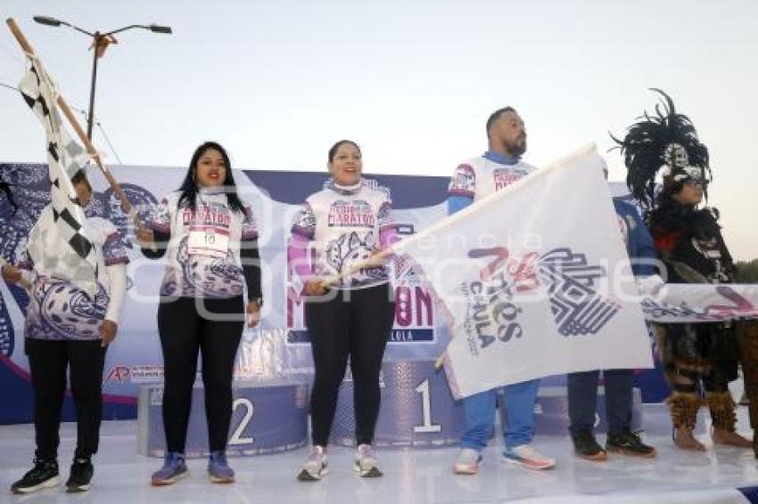 SAN ANDRÉS CHOLULA . MEDIO MARATÓN