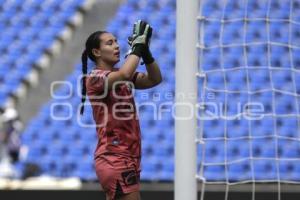 FÚTBOL FEMENIL . CLUB PUEBLA VS SANTOS 