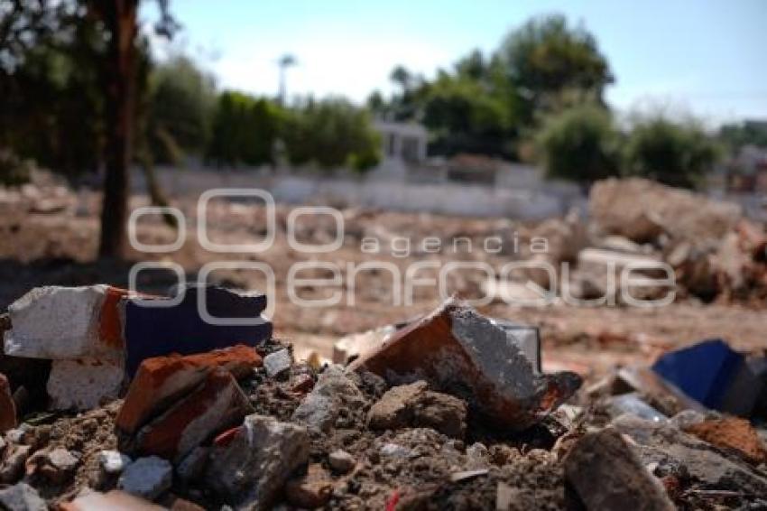 TLAXCALA . DEMOLICIÓN HOSPITAL GENERAL