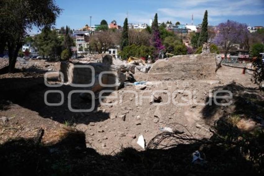 TLAXCALA . DEMOLICIÓN HOSPITAL GENERAL