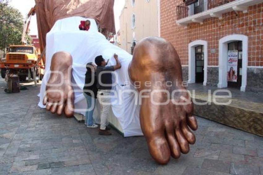 ATLIXCO . CRISTO MONUMENTAL