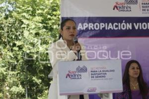 SAN ANDRÉS CHOLULA . APROPIACIÓN VIOLETA