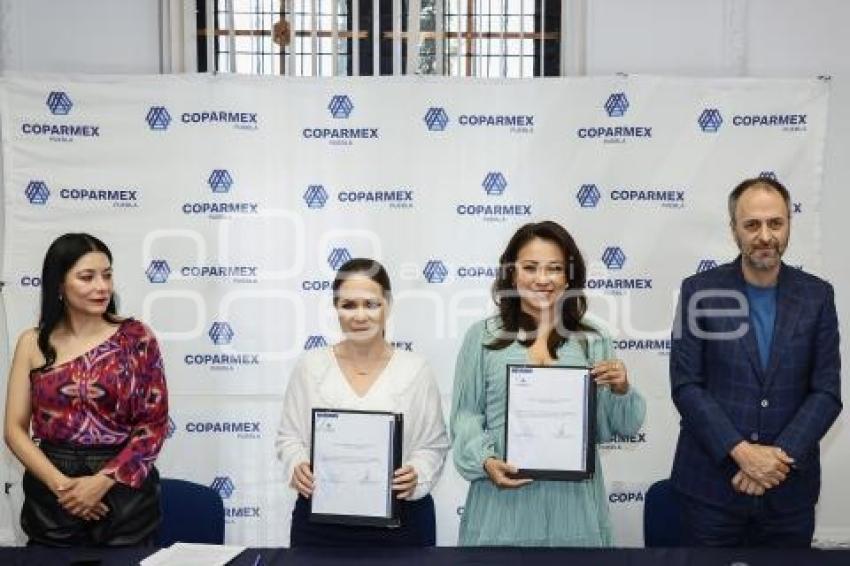 COPARMEX . FIRMA DE CONVENIO