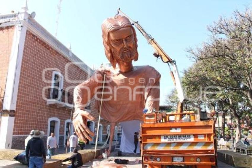 ATLIXCO . CRISTO MONUMENTAL