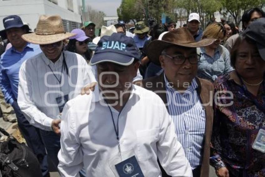 BUAP . ENTREGA DE INSTALACIONES