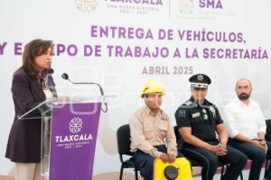 TLAXCALA . ENTREGA EQUIPO MEDIO AMBIENTE
