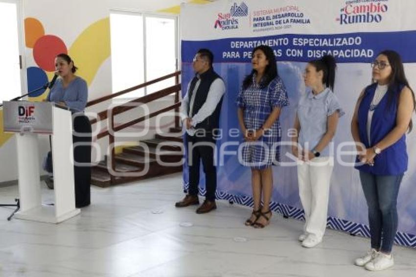 SAN ANDRÉS CHOLULA . DÍA DEL AUTISMO
