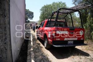 TLAXCALA . INCENDIO FORESTAL