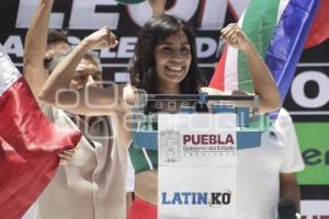 BOX . CEREMONIA DE PESAJE