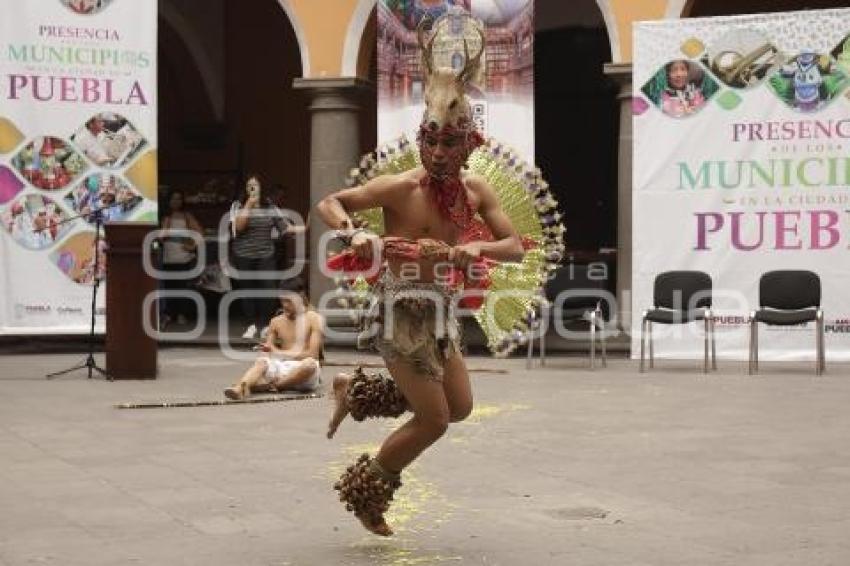 PRESENCIA DE MUNICIPIOS EN PUEBLA
