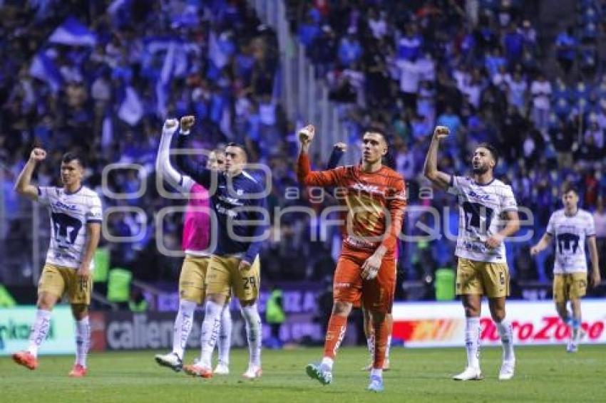 FÚTBOL . CRUZ AZUL VS PUMAS