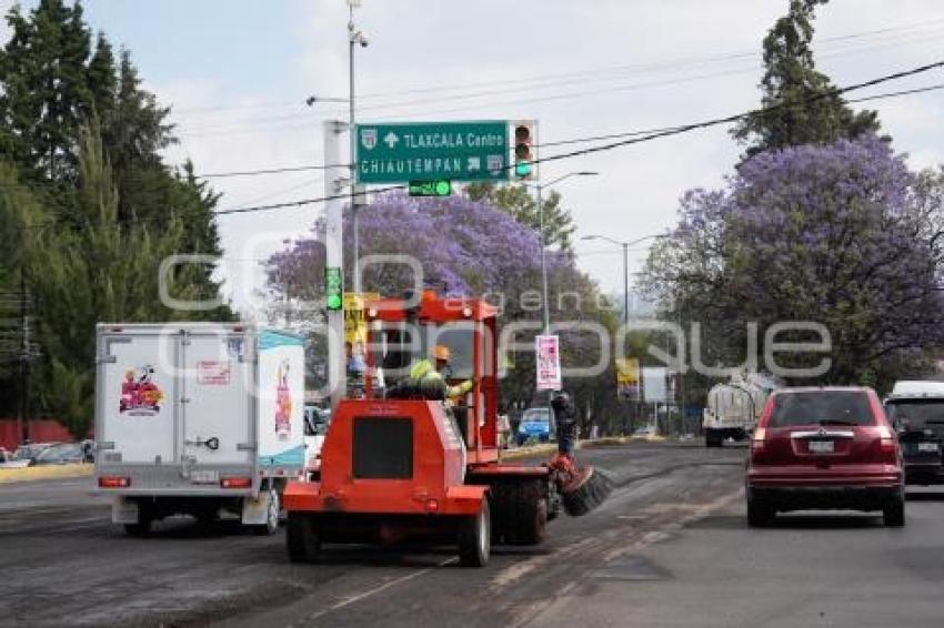 TLAXCALA . TRABAJOS DE REENCARPETAMIENTO