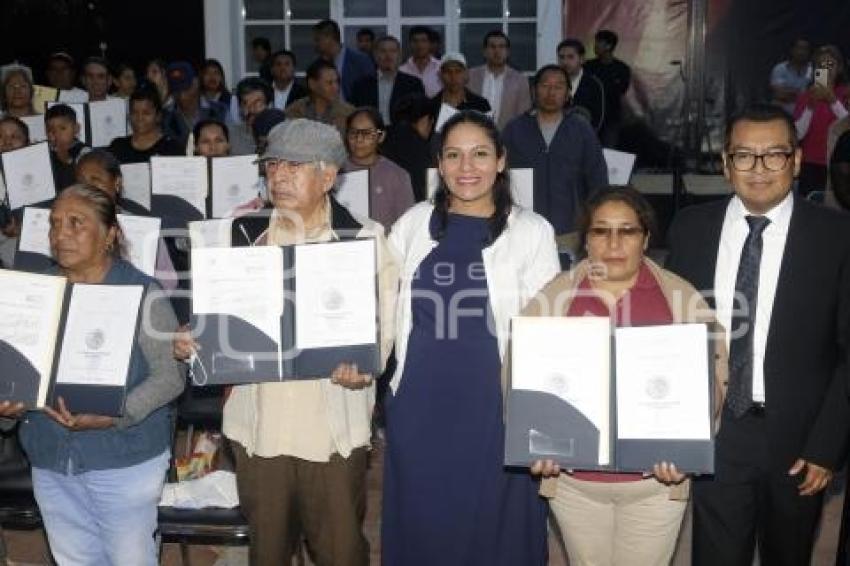 SAN ANDRÉS CHOLULA . SENTENCIAS JUDICIALES