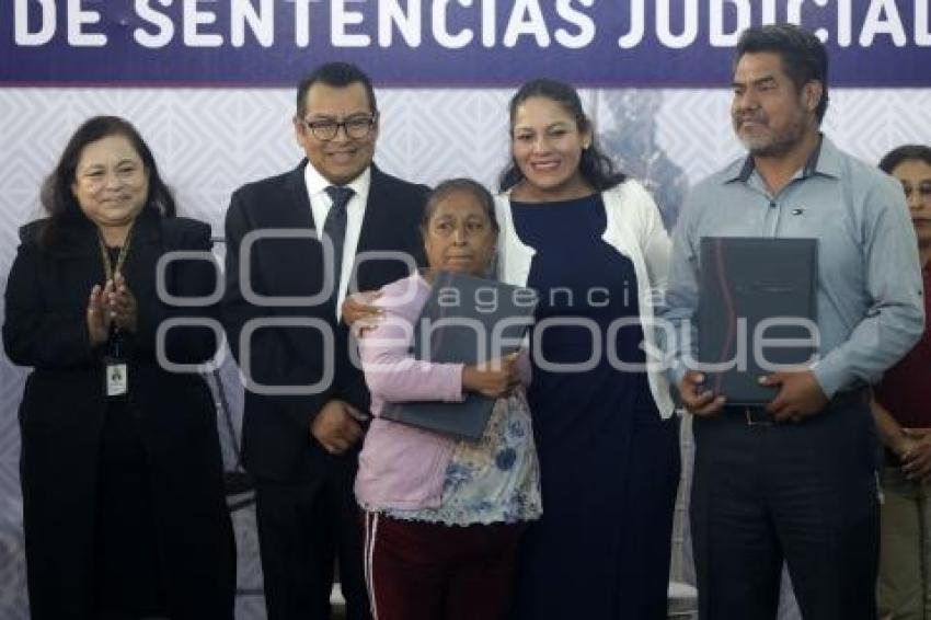 SAN ANDRÉS CHOLULA . SENTENCIAS JUDICIALES