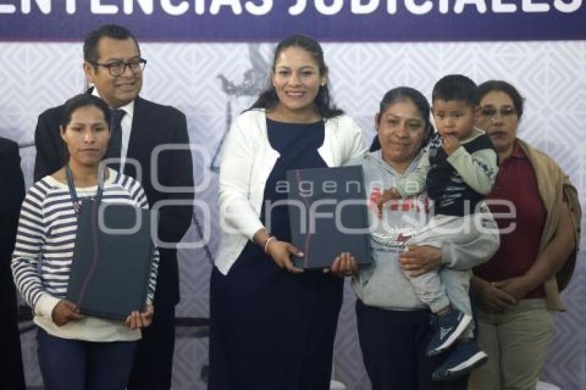 SAN ANDRÉS CHOLULA . SENTENCIAS JUDICIALES