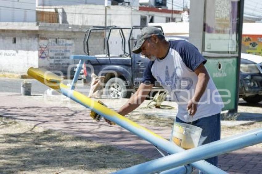 SAN ANDRÉS CHOLULA . JORNADA MANTENIMIENTO