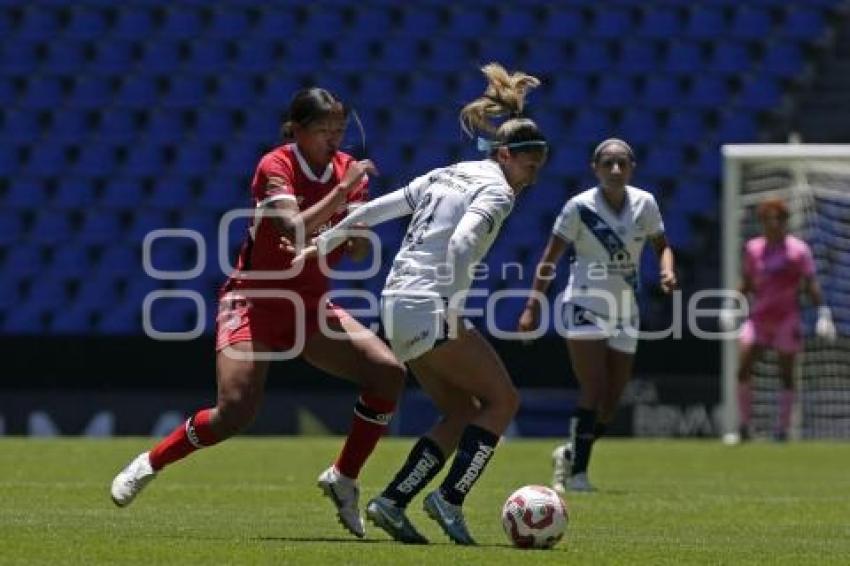 FÚTBOL FEMENIL . PUEBLA VS TOLUCA