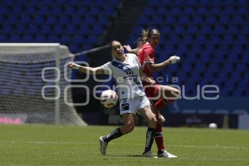 FÚTBOL FEMENIL . PUEBLA VS TOLUCA