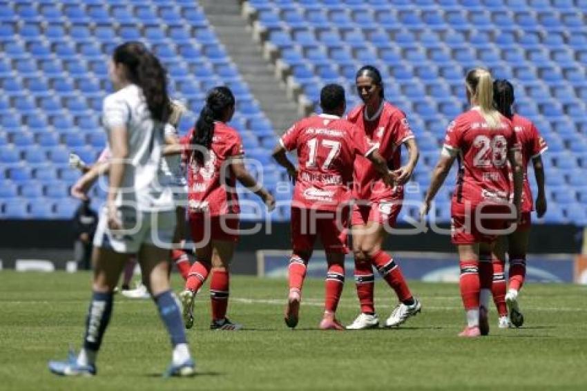 FÚTBOL FEMENIL . PUEBLA VS TOLUCA