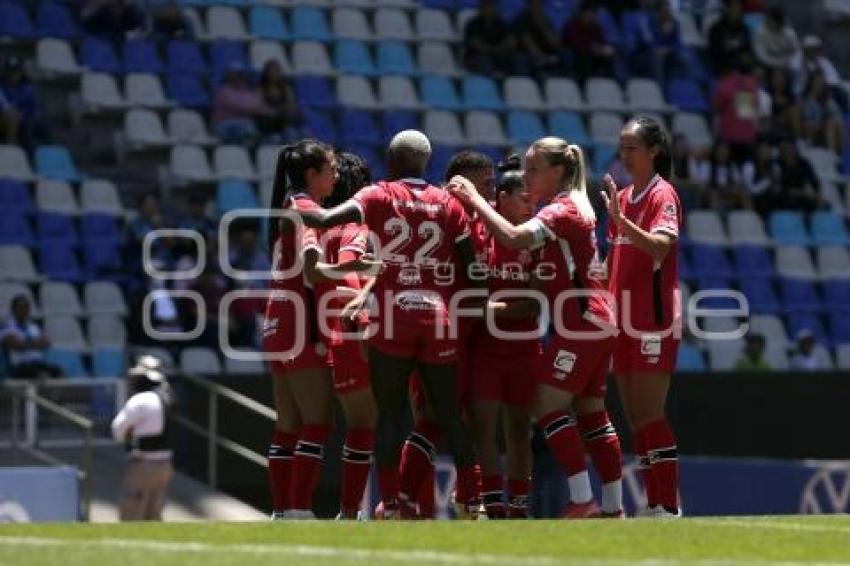 FÚTBOL FEMENIL . PUEBLA VS TOLUCA