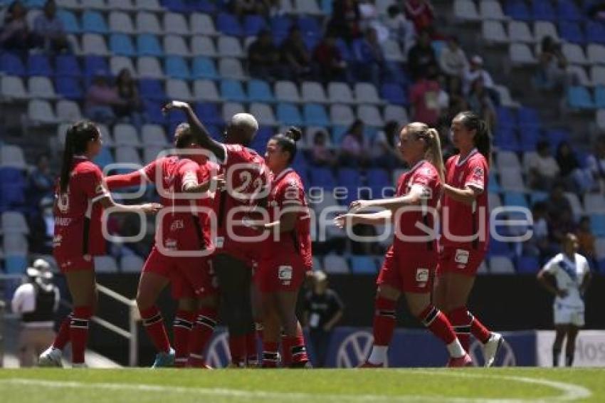FÚTBOL FEMENIL . PUEBLA VS TOLUCA