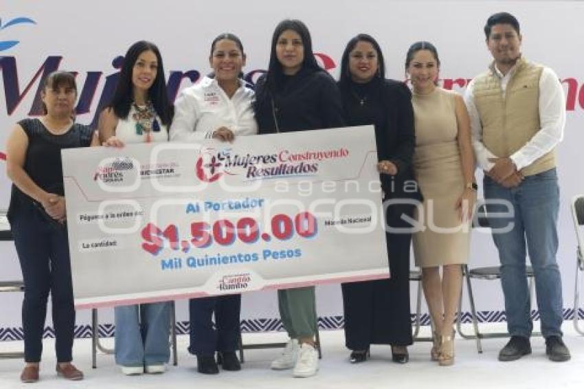 SAN ANDRÉS CHOLULA . APOYO FINANCIERO