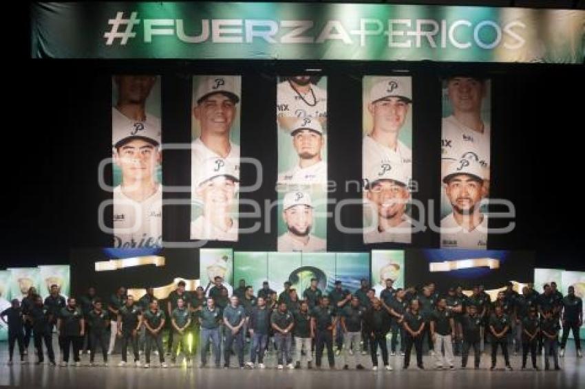 BÉISBOL . PRESENTACIÓN PERICOS DE PUEBLA