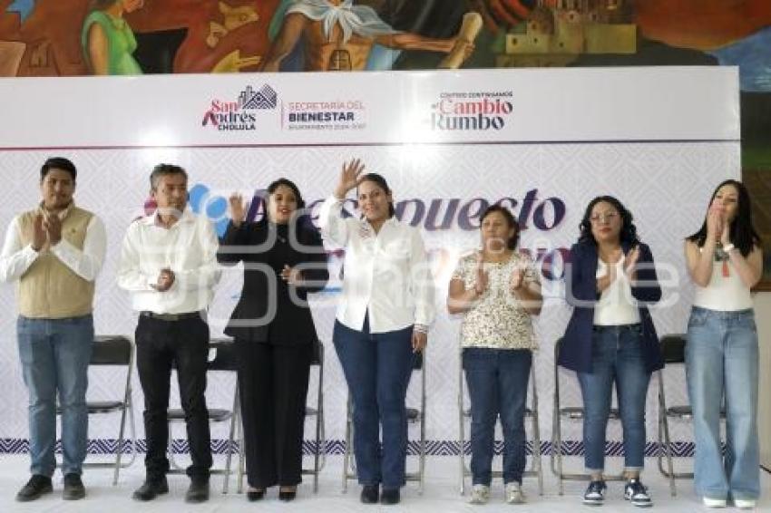 SAN ANDRÉS CHOLULA . PRESUPUESTO PARTICIPATIVO