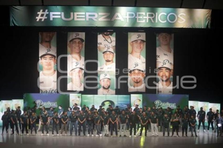 BÉISBOL . PRESENTACIÓN PERICOS DE PUEBLA