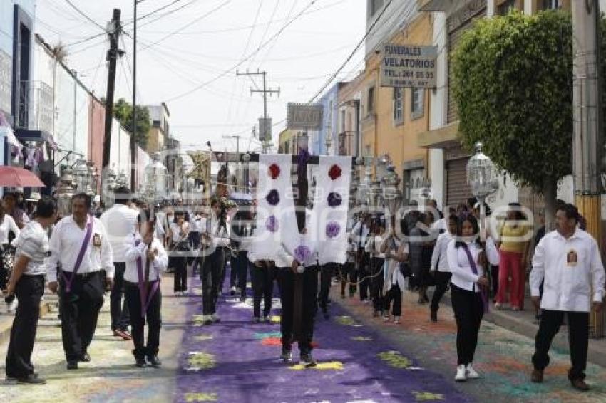 SAN PEDRO CHOLULA . VÍA CRUCIS