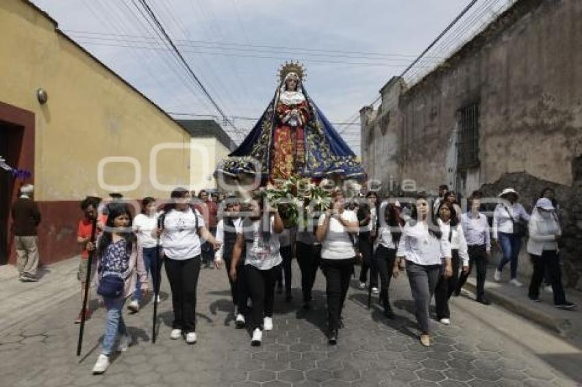 SAN PEDRO CHOLULA . VÍA CRUCIS