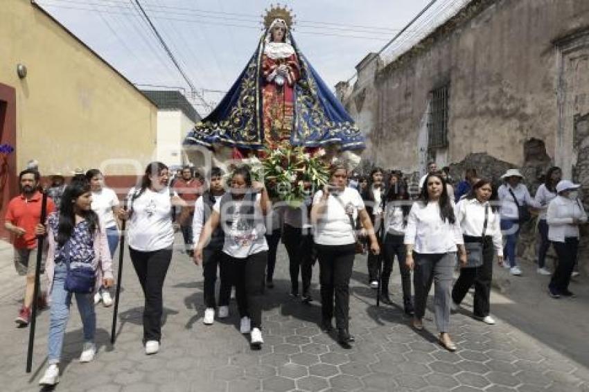SAN PEDRO CHOLULA .  VÍA CRUCIS