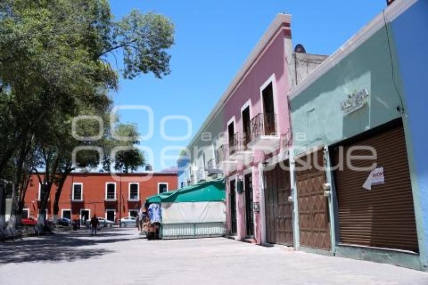 TLAXCALA . NEGOCIO SUSPENDIDO
