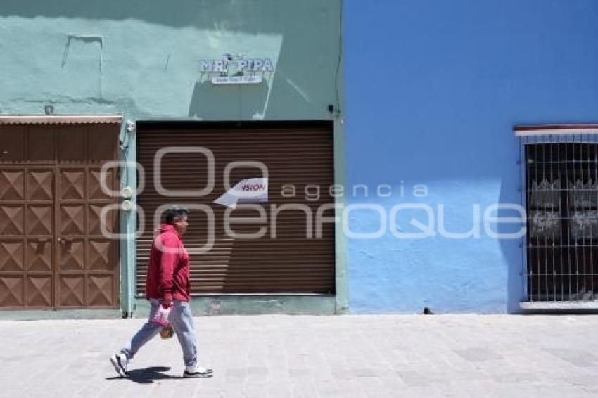 TLAXCALA . NEGOCIO SUSPENDIDO