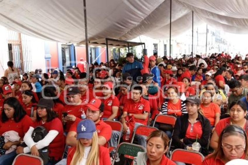 CIERRE VIAL . ANTORCHA MAGISTERIAL