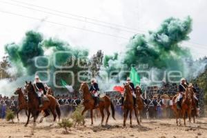 BATALLA DE PUEBLA . ESCENIFICACIÓN