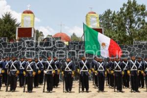 BATALLA DE PUEBLA . ESCENIFICACIÓN
