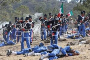 BATALLA DE PUEBLA . ESCENIFICACIÓN