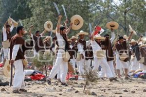 BATALLA DE PUEBLA . ESCENIFICACIÓN