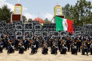 BATALLA DE PUEBLA . ESCENIFICACIÓN