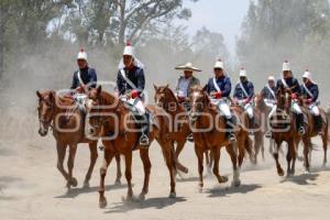 BATALLA DE PUEBLA . ESCENIFICACIÓN