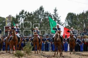 BATALLA DE PUEBLA . ESCENIFICACIÓN