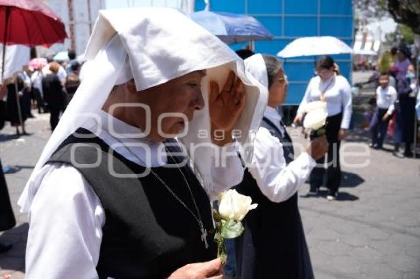 TLAXCALA . PROCESIÓN VIRGEN DE OCOTLÁN