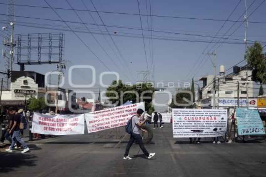 MANIFESTACIÓN EJIDATARIOS