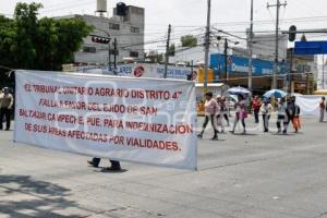 MANIFESTACIÓN . EJIDATARIOS