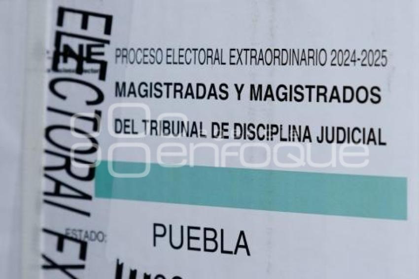 INE . BOLETAS PODER JUDICIAL